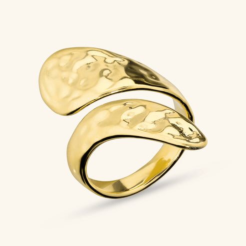 Ring Etrusca Woman in Metal Alloy WSET00879.YG-14 - WSET00879.YG-14